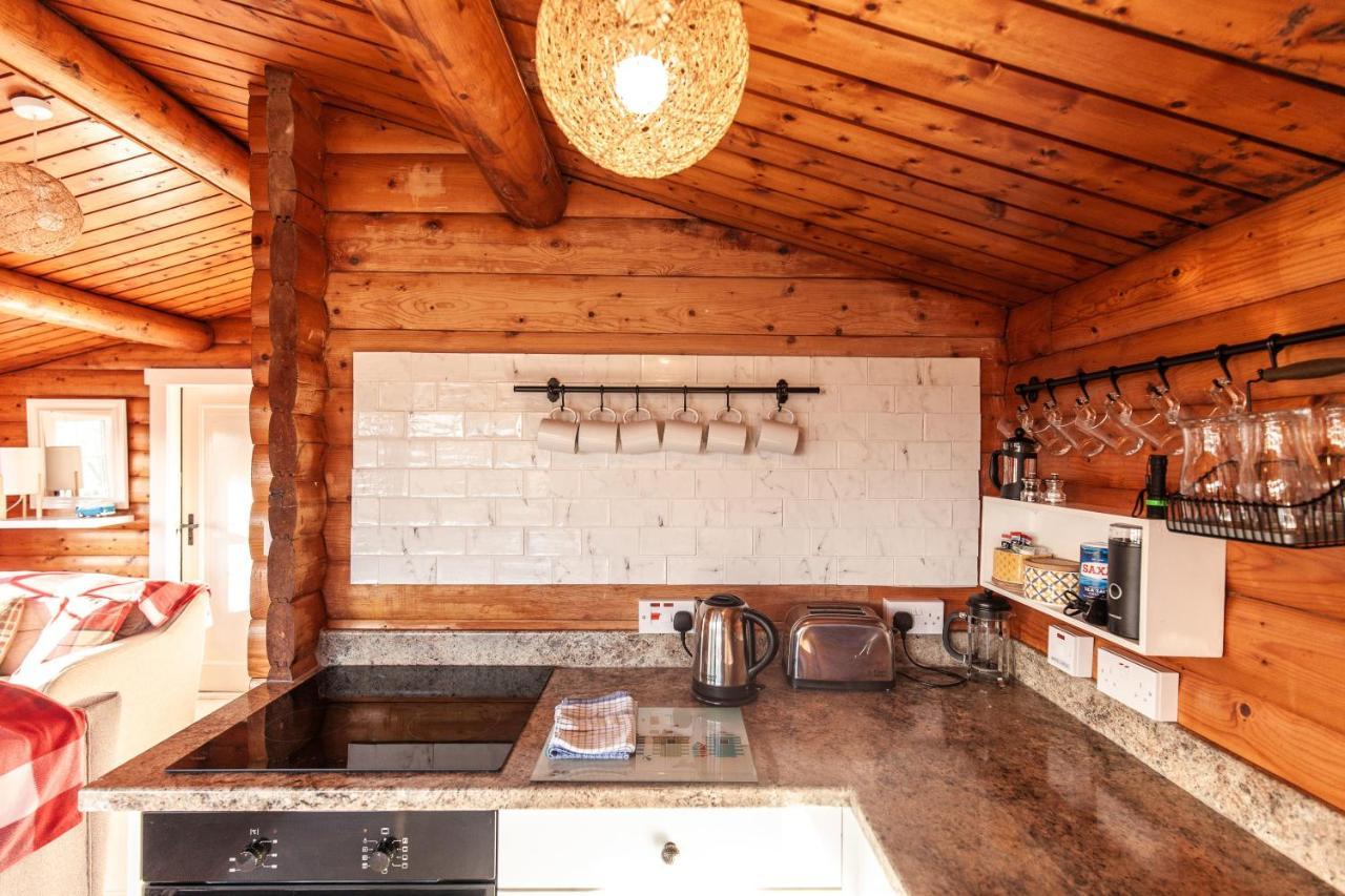 Welsh Retreat 2 Bedroom Log Cabin - Seren Property Trawsfynydd 외부 사진