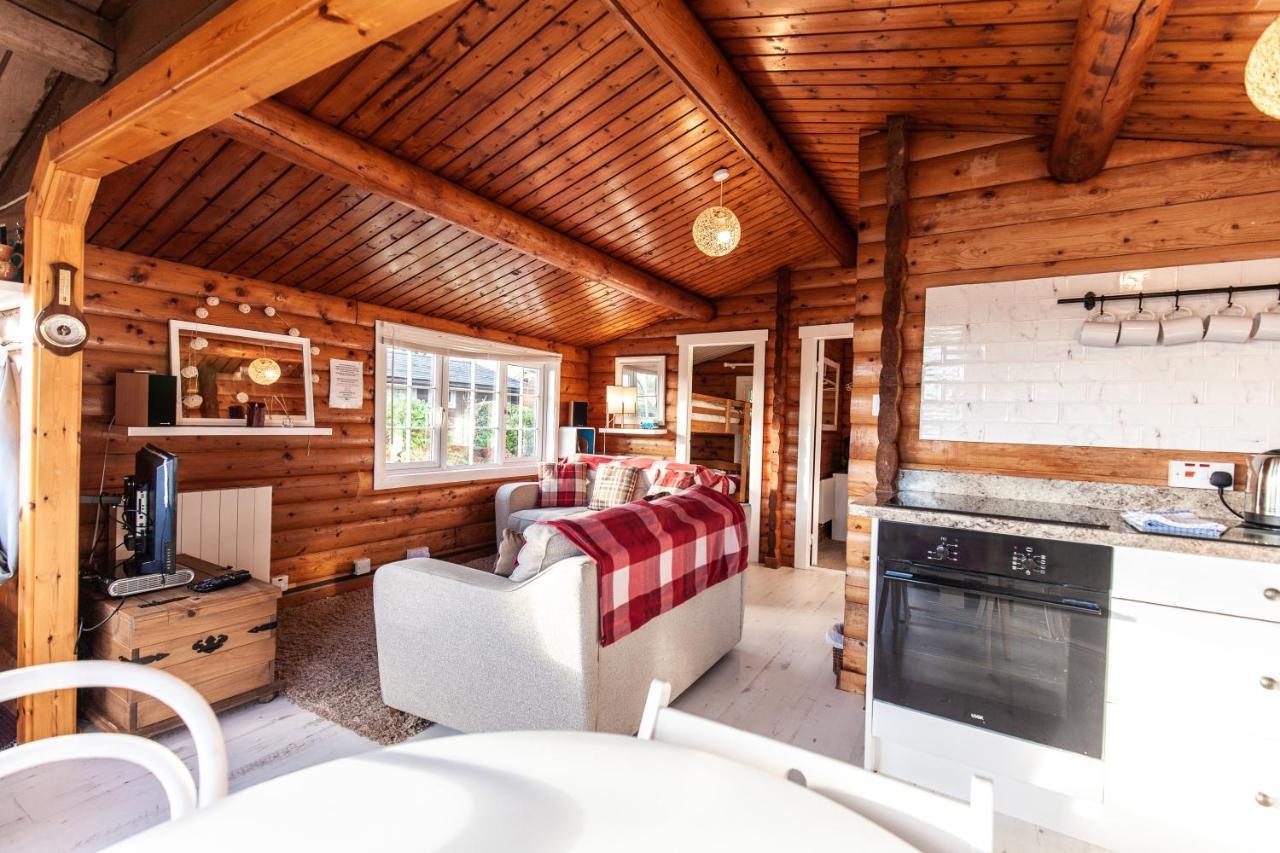 Welsh Retreat 2 Bedroom Log Cabin - Seren Property Trawsfynydd 외부 사진